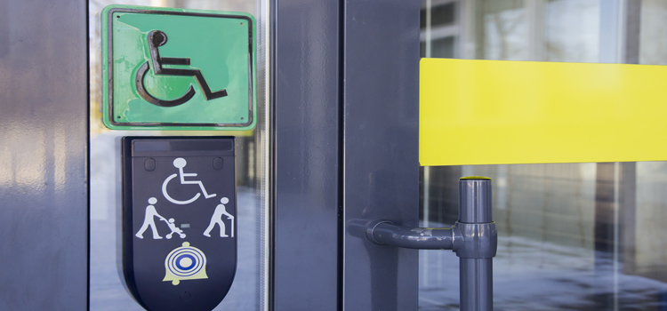 automatic handicap door opener in San Marino