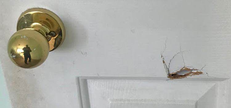 interior door hole repair San Marino